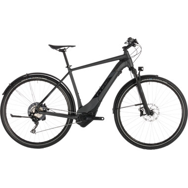 Bicicleta todocamino eléctrica CUBE CROSS HYBRID SL 500 ALLROAD Gris 2019 0